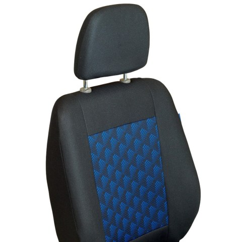 Pokrowce na fotele samochodowe RENAULT TRAFIC ZAKSZWALNIA