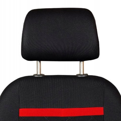 Pokrowce na fotele samochodowe TOYOTA AURIS ZAKSZWALNIA